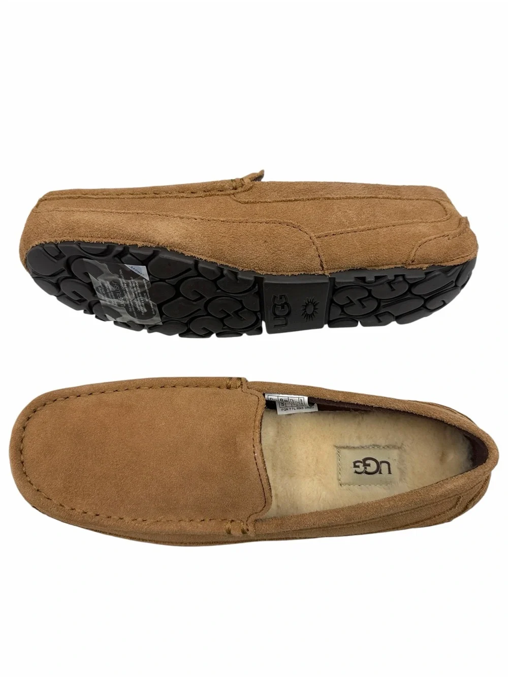 UGG Men's Alder Suede Moccasin Slipper Shoes Size 8
